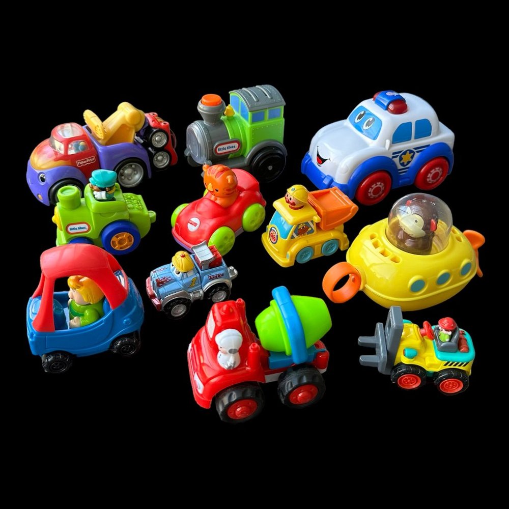 Little Tykes & Fisher Price Toy Car Lot of 11